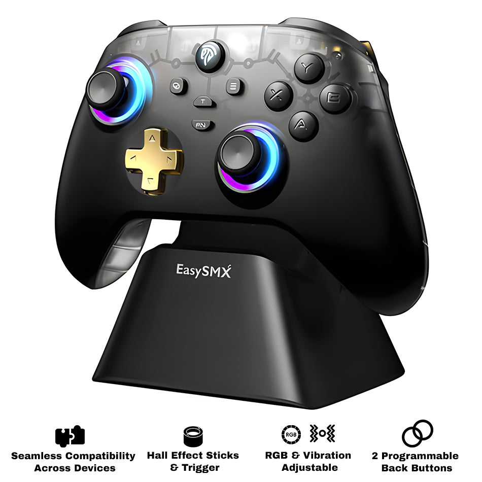 EasySMX D05 Multi-Platform Gaming Controller with Charging Dock