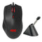 AOC GM200 FPS RGB Wired Gaming Mouse (Black) + Mouse Bungee