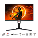 AOC Agon Q27G3XMN 27" QHD (2560x1440) 180Hz 1ms (GtG) AMD FreeSync Premium Pro Mini LED VA Gaming Monitor (Black/Red)