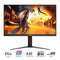 AOC U27G4/71 27" UHD (3840x2160) Dual Mode (FHD @ 320Hz or UHD @ 160Hz) 0.5ms MPRT Adaptive-Sync Fast IPS Gaming Monitor with Tilt, Pivot, Swivel & Height Adjustment (Black/Red)