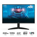 AOC 24B36X/71 23.8" FHD (1920x1080) 144Hz 4ms GTG / 0.5ms MPRT IPS Monitor with Tilt Adjustment