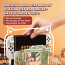 IINE Cat Bakery Faceplate Cover for Switch/ OLED Dock (L989)