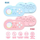 IINE Wireless Mini Controller with Suction Cup Cover (Pink, Blue)