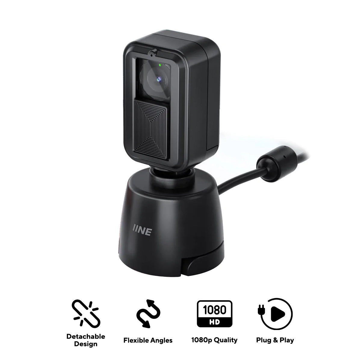 IINE Detachable Camera for Nintendo Switch 2 (Black) (L1215)