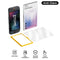 JSAUX Ultra Clear Anti-Glare Matte Tempered Glass Screen Protector 2-Pack for Nintendo Switch 2 (GP0124)