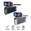 JSAUX Integrated Soft TPU Protective Case for Nintendo Switch 2 (Transparent Black, Transparent) (PC0115)