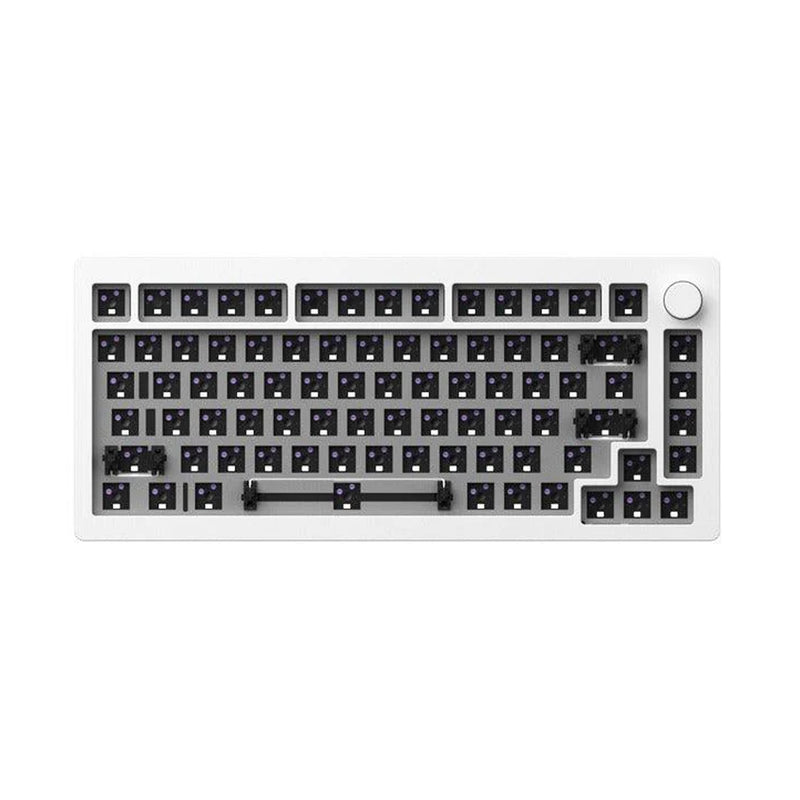 MonsGeek M1 Aluminium Case Mechanical Keyboard Hot-Swappable Gasket DIY Kit (White)