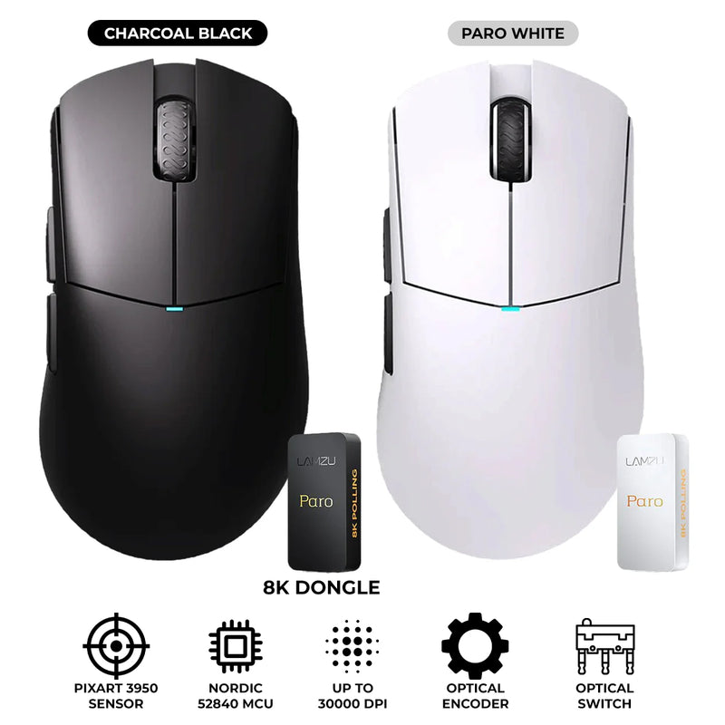 Lamzu Paro Aurora SuperLight Wireless Mouse 