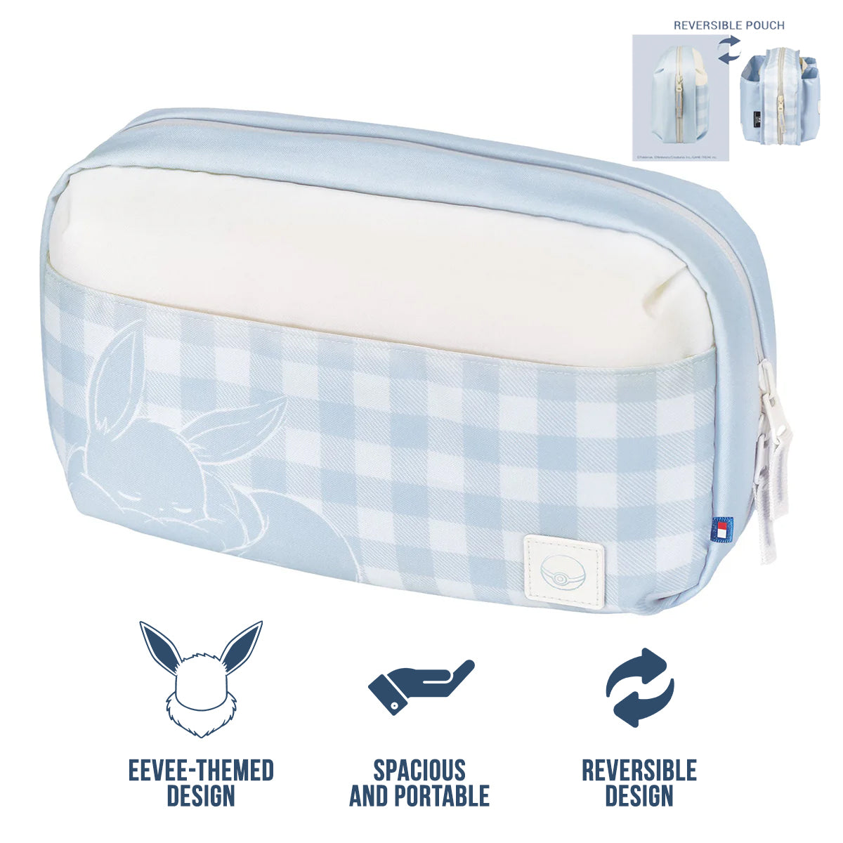 Hori Reversible Travel Pouch Nintendo Switch 2 (Eevee Cottage Core) (NSX-085A)