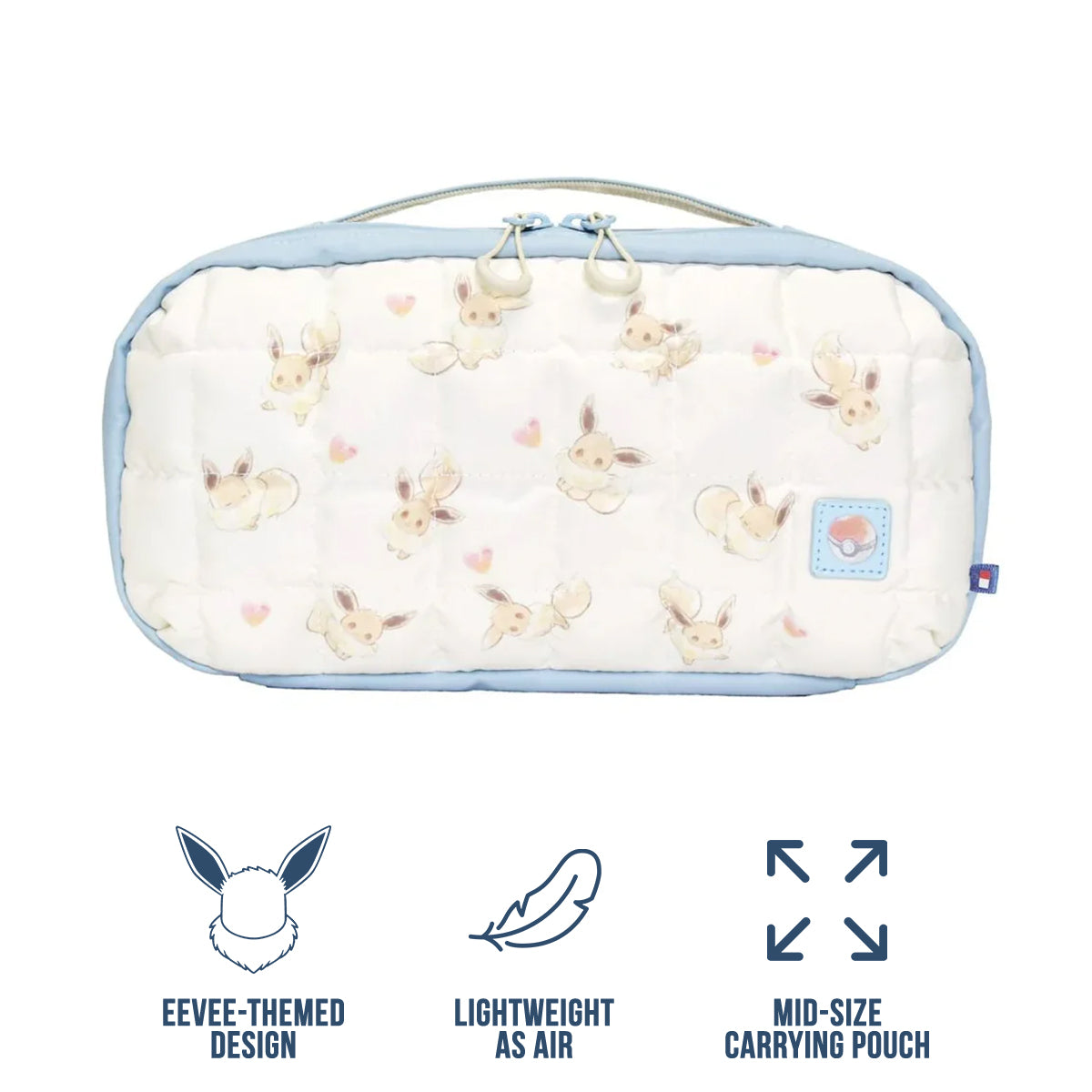 Hori Puff Pouch for Nintendo Switch 2 (Eevee Cottage Core) (NSX-086A)