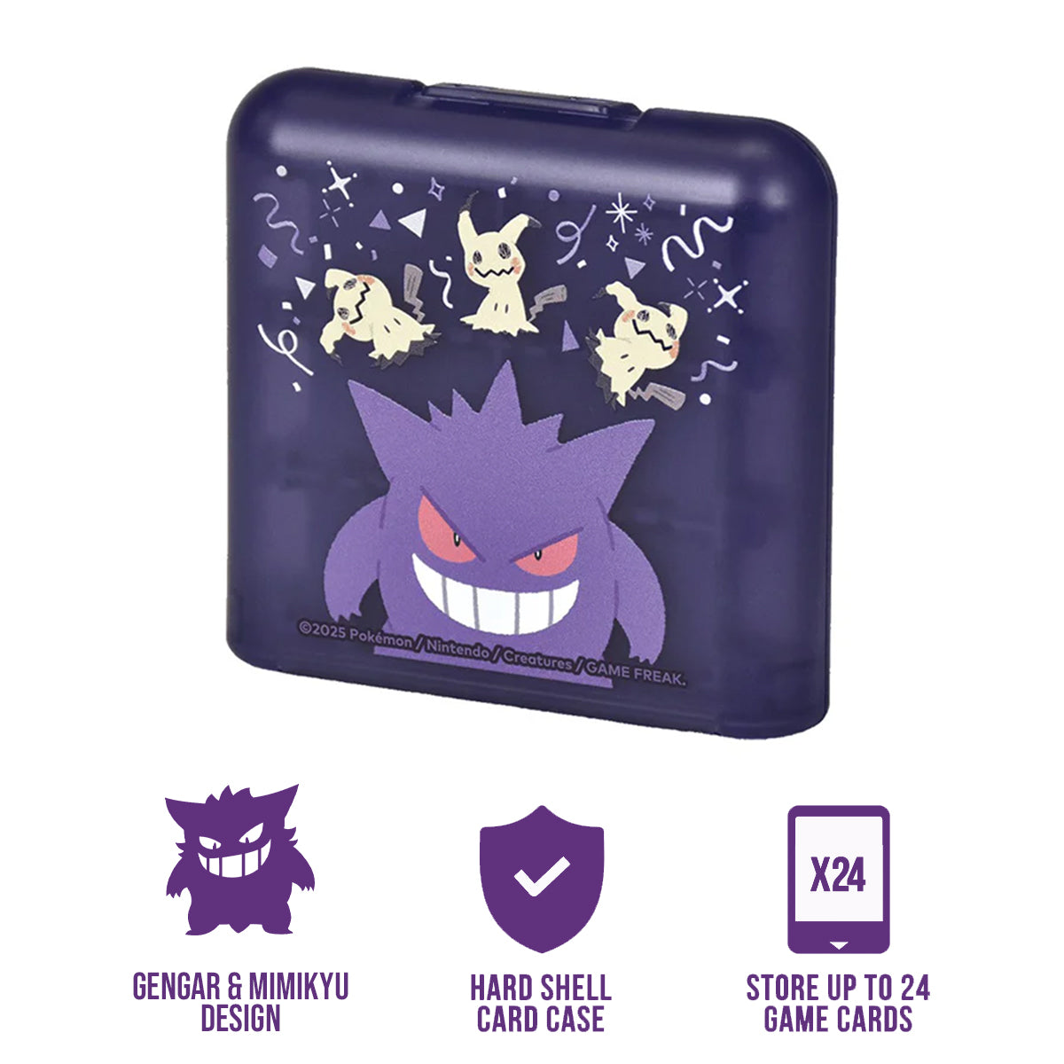 Hori Game Card Case 24 for Nintendo Switch 2 (Ghost Party) (NSX-091A)