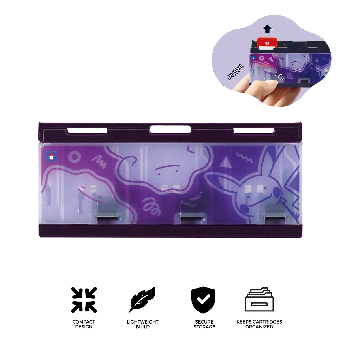 Hori Pop & Go Game Case for Nintendo Switch 2 (Ditto) (NSX-165A)