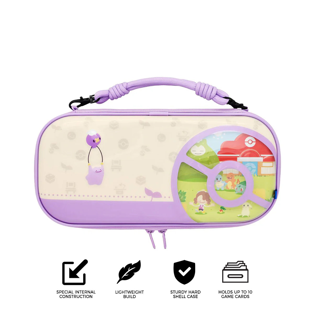Hori 3D Hybrid Hard Pouch for Nintendo Switch 2 (Pokemon Pokopia) (NSX-182A)