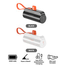 Vyvylabs Q12 Capsule Power Bank 5000mAh Type-C with iP Cable and Stand