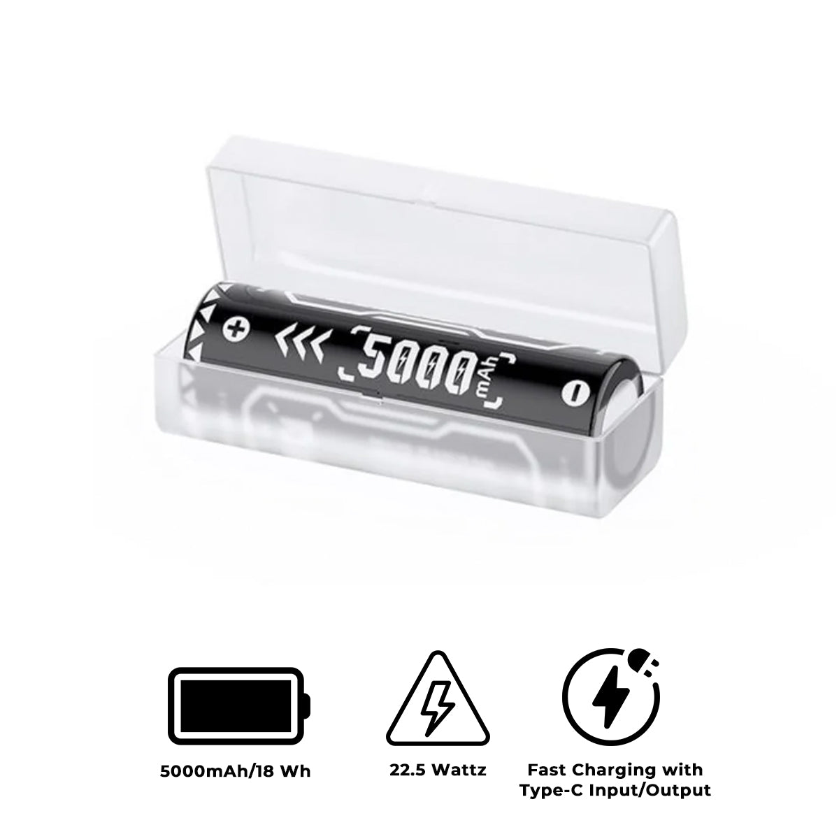 Vyvylabs NexCell Detachable Battery Fast Charger Battery (VBXDL-DC)
