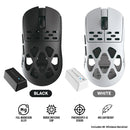Ajazz AM3 Max Tri-Mode Ultra Lightweight Mouse (Black, White)