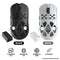Ajazz AM3 Max Tri-Mode Ultra Lightweight Mouse (Black, White)