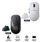 Ajazz AJ159P MC Tri-Mode Gaming Mouse (Black, White)