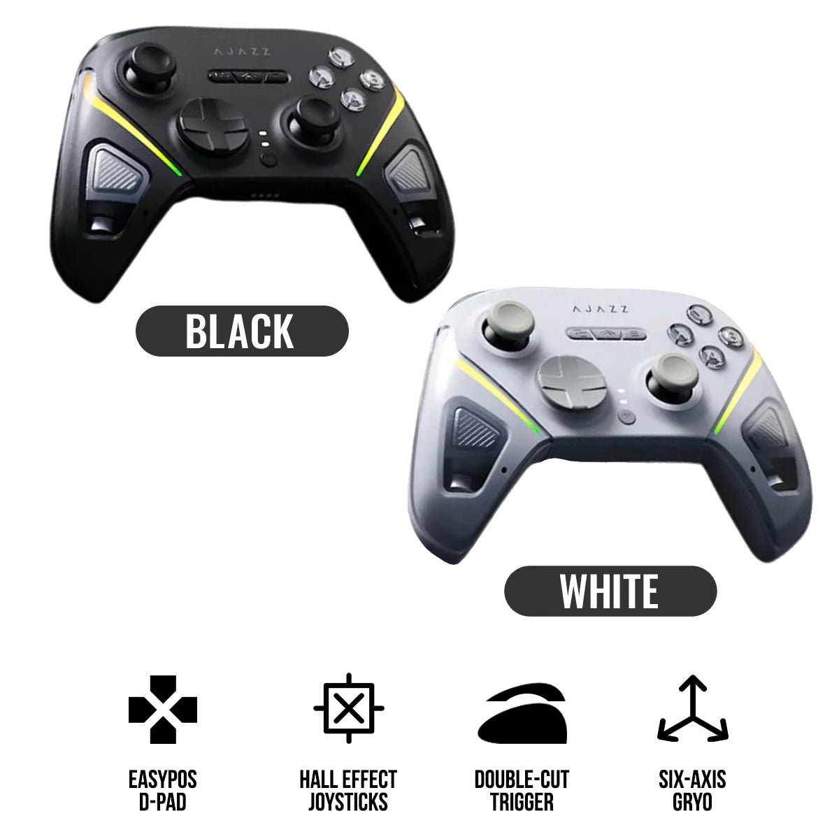 Ajazz GP100 Tri-Mode Gamepad Galaxy with Hall Effect