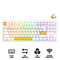 Ajazz AK870 V2 RGB Tri-Mode 87-Keys TKL Gasket-mounted Hot Swappable Mechanical