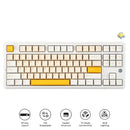Ajazz MK87 RGB 87 Keys Hot-Swappable Mechanical Keyboard (Yellow/White/Yellow) (Day Dream Switch)