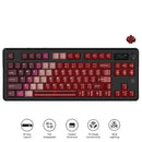 Ajazz MK87 RGB 87 Keys Hot-Swappable Mechanical Keyboard (Transparent Red) (Pitaya Switch)