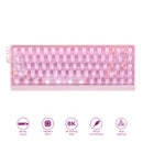 ATK 68 RX RGB Wired 68-Keys Gasket-Mounted Hot-Swappable Mechanical Keyboard (Pink) (Magnetic Switch)