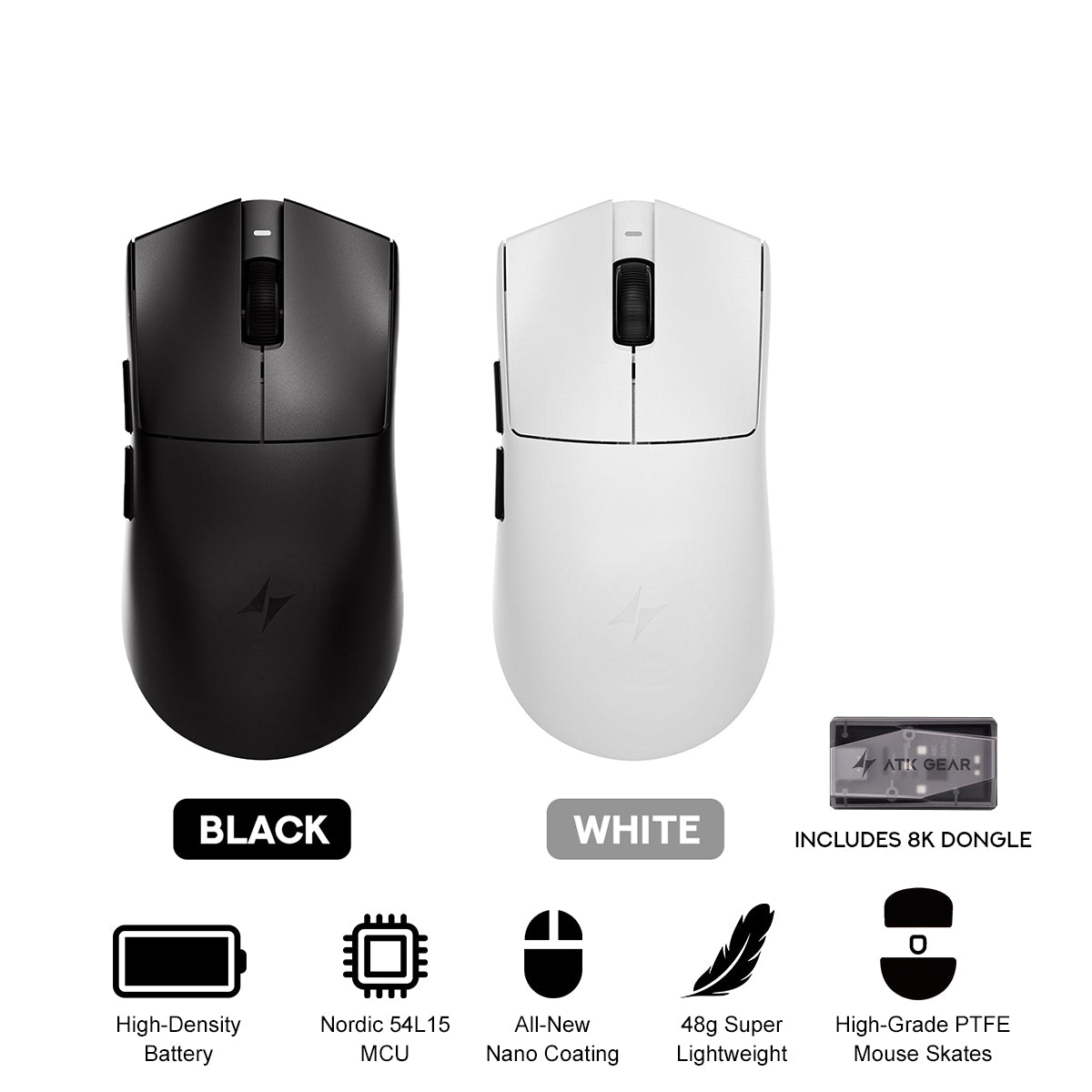 ATK Blazing Sky X1 Ultimate 2.0 Lightweight Wireless Mouse