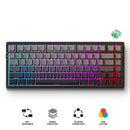 Mchose G75 Pro RGB Tri-Mode Hot-Swappable Mechanical Keyboard (Black) (Cabbage Tofu Switch)