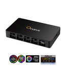 Ocypus Delta EH10 ARGB Lighting & Fan Speed Controller (Black) (Delta-EH10-BKN00XXX-GL)