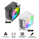 Ocypus Gamma A20 ARGB Dual Heat Pipes, 92mm Fan Small-Tower Air Cooler with ARGB Lighting