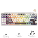 l Kludge RK-L98 Tri-Mode RGB 101 Keys Hot Swappable Mechanical Keyboard 