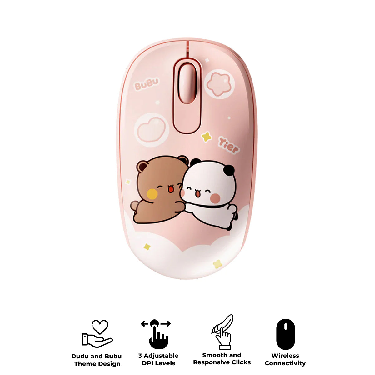 Akko Dudu and Bubu Smart1 Wireless Mouse