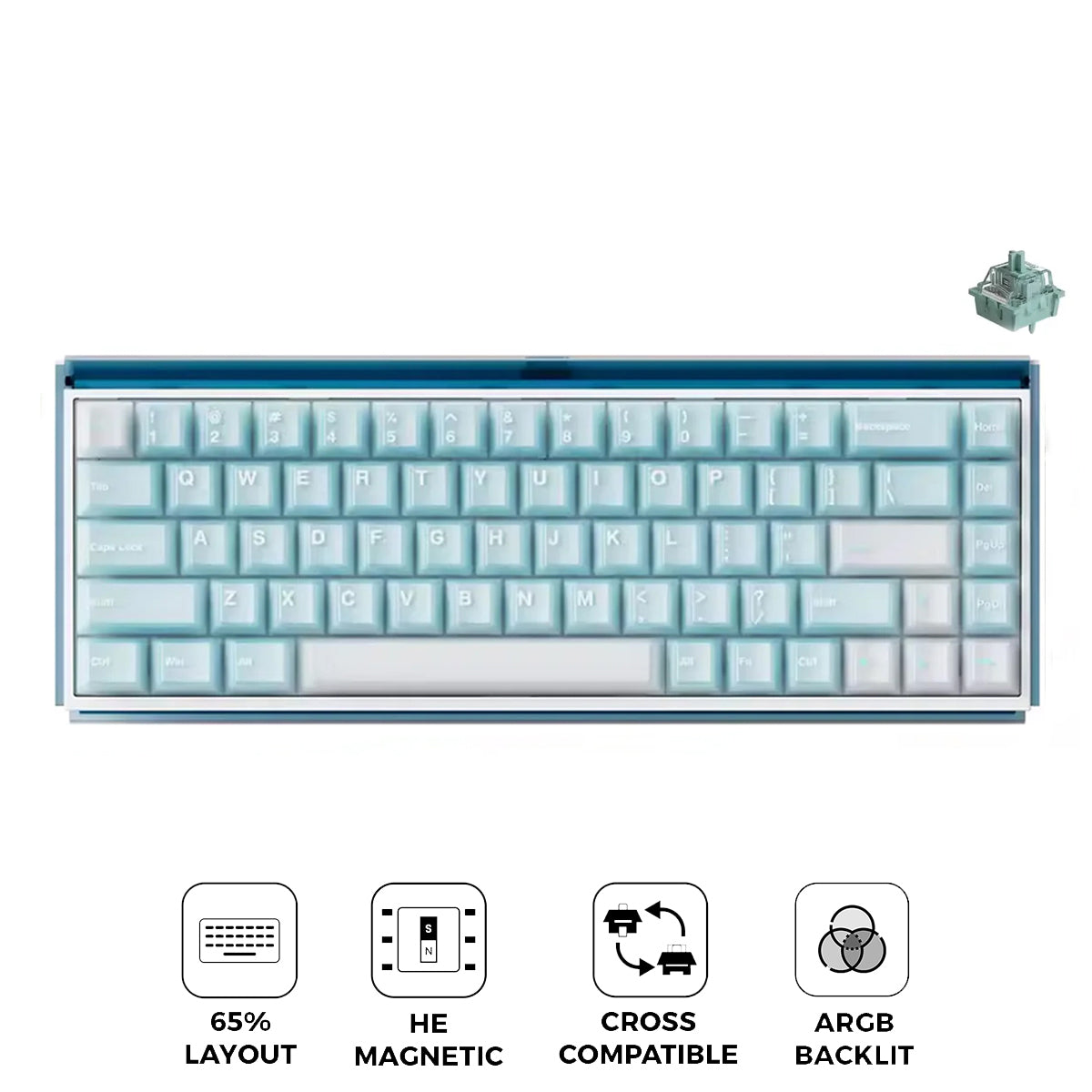 Akko Ray68 RGB Wired Mechanical Keyboard 