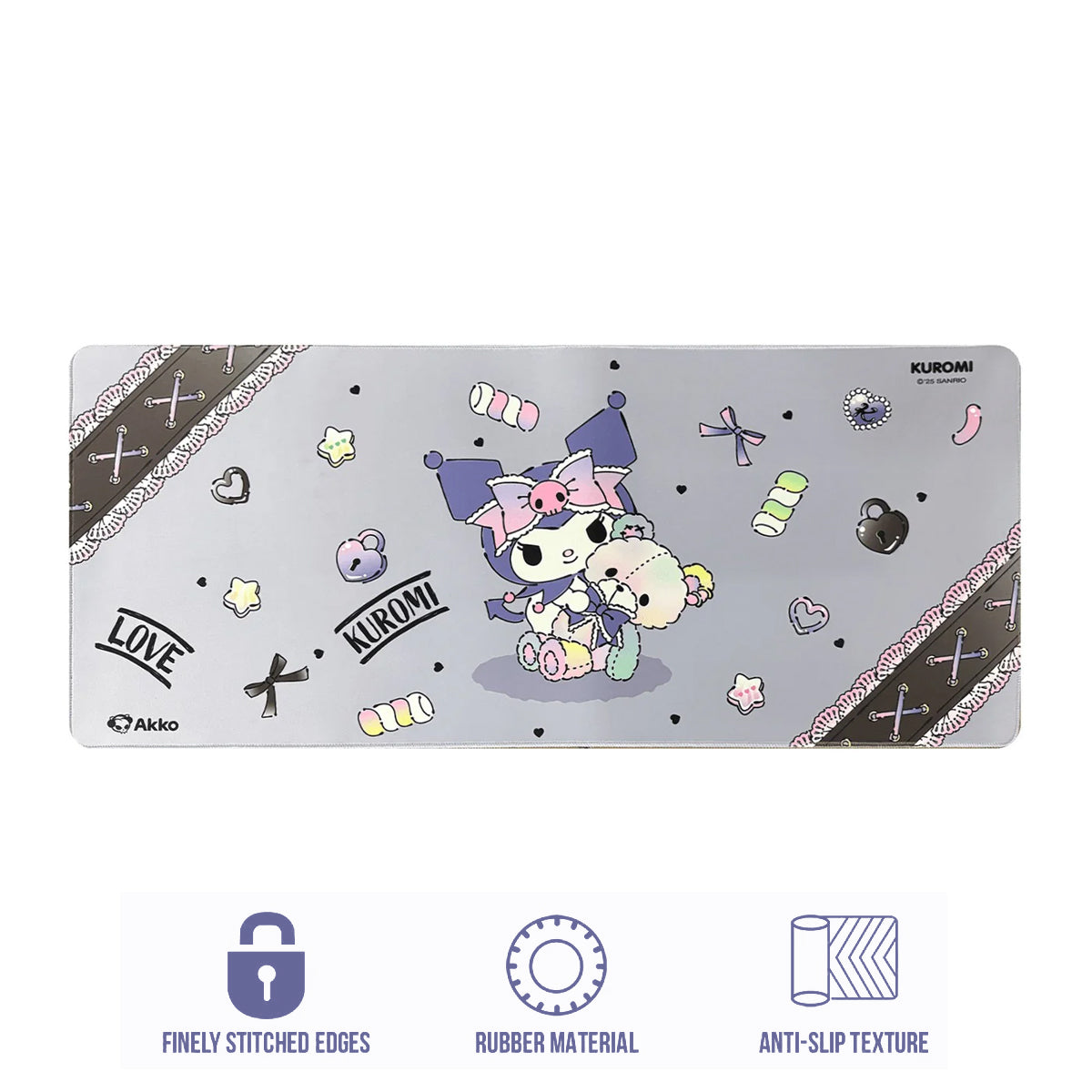 Akko Kuromi Mouse Pad (900x400mm)