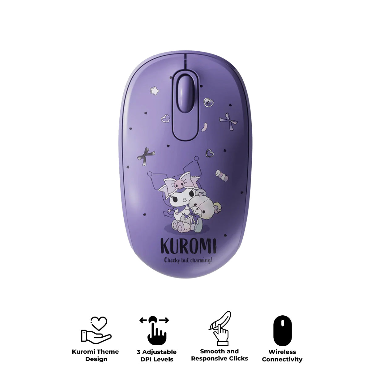 Akko Kuromi Smart1 Wireless Mouse (110-SMATA-003)