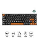 Akko MOD68 HE Aluminum Case Wireless ARGB Magnetic Keyboard (Misty Black & Brown) (Akko AstroAim Magnetic Switch) (02N-02H-00T-02G-02L-02K)