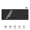 Akko 5087 V3 Tri-Mode RGB Hot-Swappable Magnetic Keyboard Gradient Hybrid Black Transparent (AstroAim Switch) (016-052-03D-048-050)