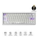 WLMouse HUAN63 HE Magnesium Alloys Keyboard (White) (KBD-HUAN63-WHITE-G)