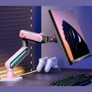 North Bayou Heavy Duty Single Deskmount Gaming Monitor Arm (up to 60" or 20Kg)
