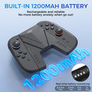 INE Charging Grip with Battery for Nintendo Switch 2 (Black) (L1099)