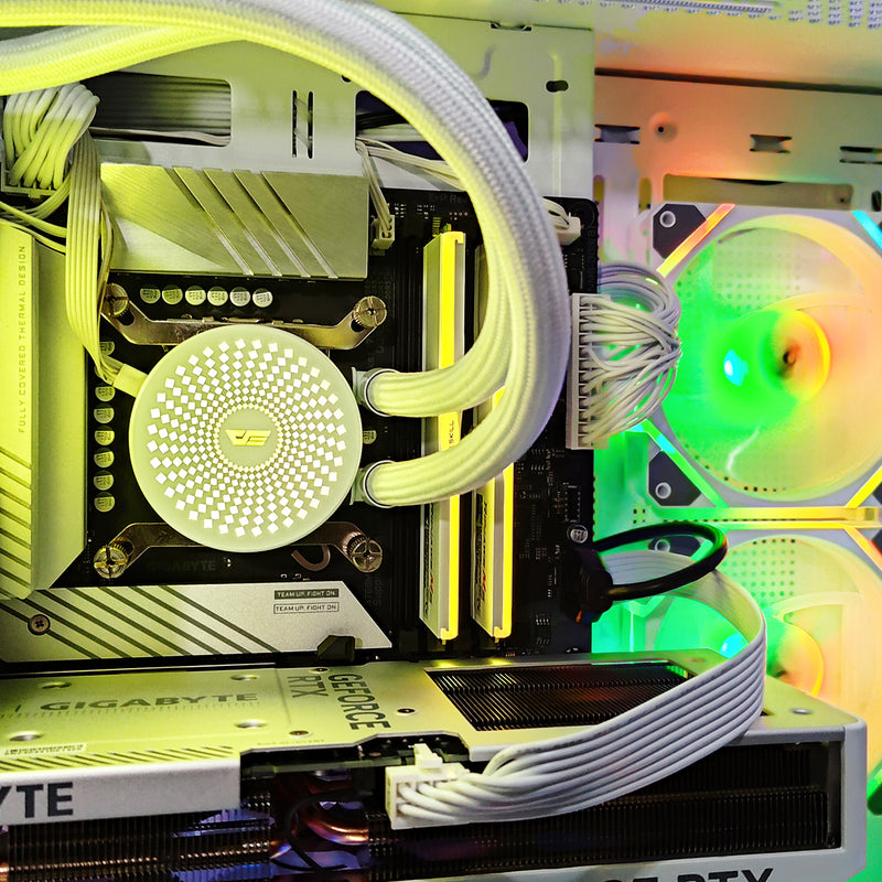 Aurora L285M White Desktop Gaming PC | DataBlitz