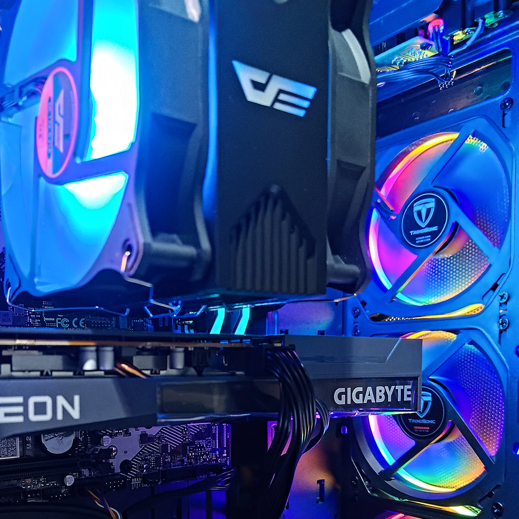 Alpha Megatron Alpha Megatron Black Desktop Gaming PC | AMD Ryzen 5 5600 | 16 GB RAM ...