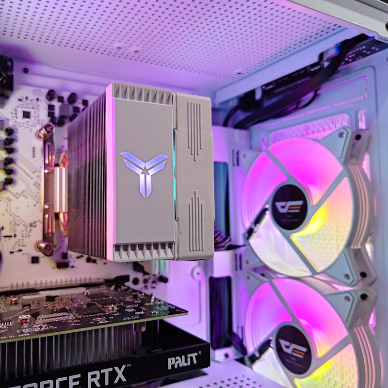 Alpha M305 White Desktop Gaming PC | DataBlitz