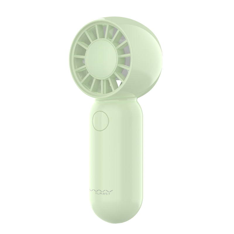 Vyvylabs Handheld Mini Pocket Fan (White, Pink, Green)
