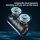 Onikuma L20 RGB Outdoor Bluetooth Portable Speaker IPX7 Waterproof Dual Speakers