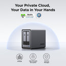 Ugreen NASync DXP2800 2-Bay NAS Diskless Personal Cloud Storage (DXP2800/25242)
