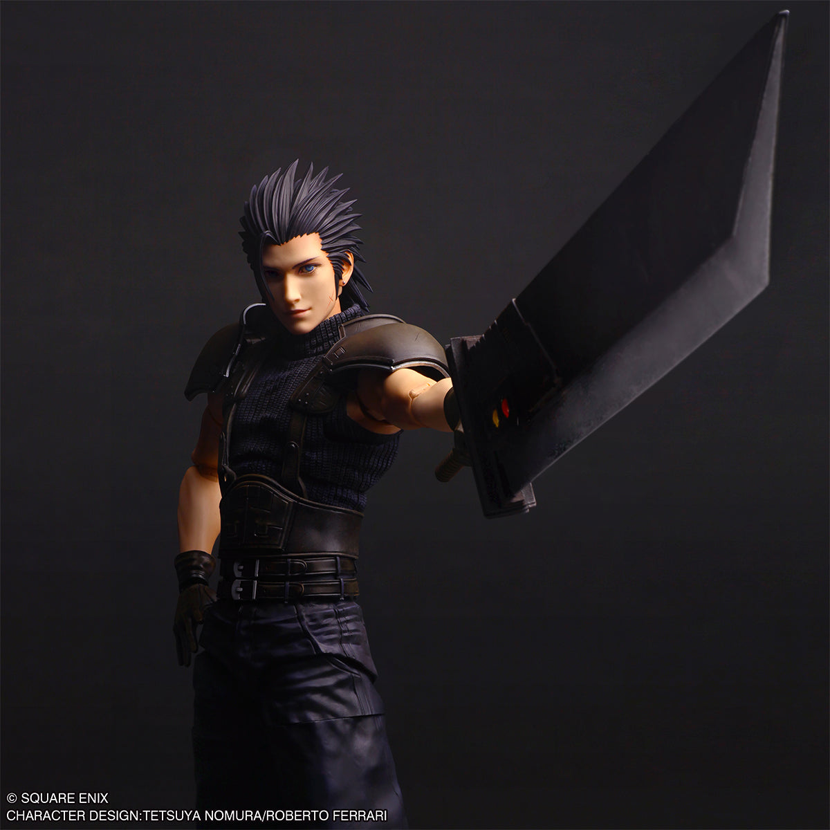 Final Fantasy VII Rebirth Play Arts Shin Action Figure - Zack Fair Soldier 1st Class