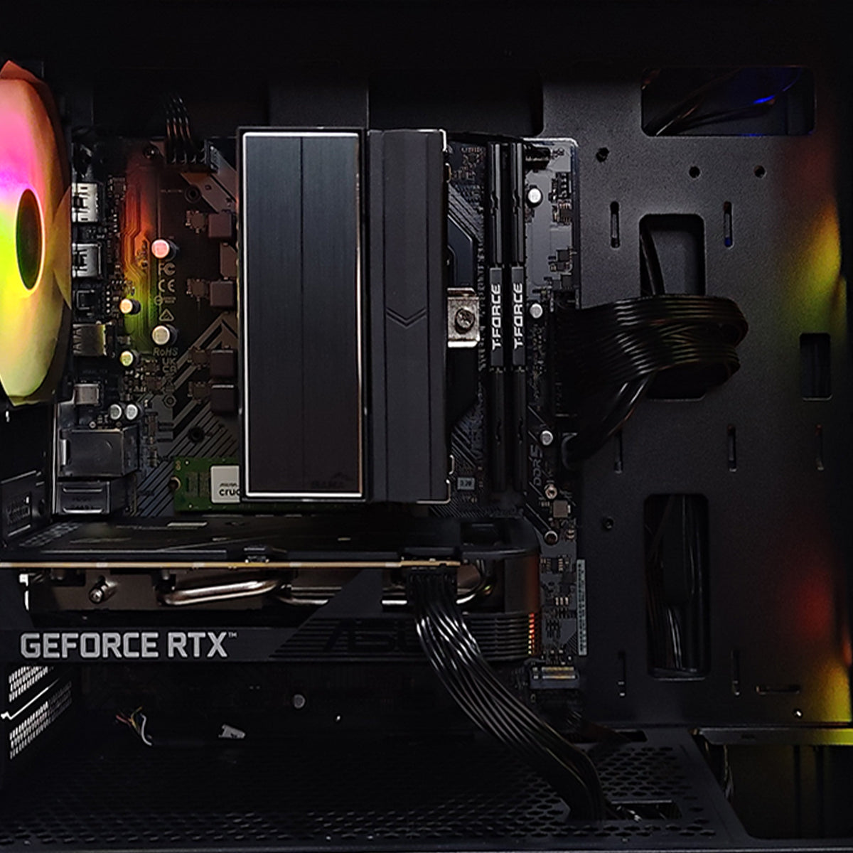 Sigma S30 Black Desktop Gaming PC | AMD Ryzen 5 7500F | 16GB RAM | 1TB SSD | RTX 5050 | Windows 11 Pro
