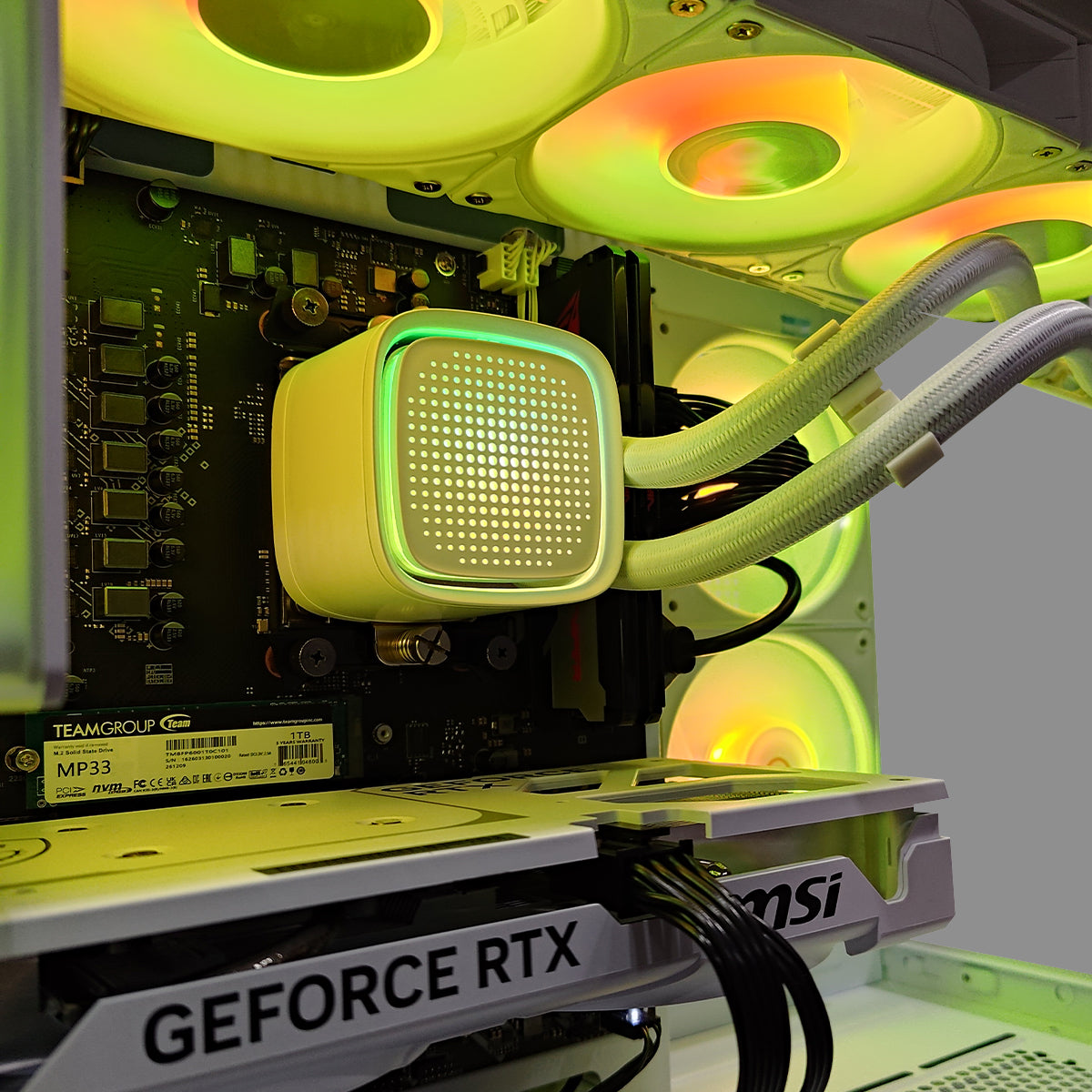 Aurora C54 White Desktop Gaming PC